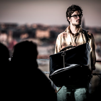 David Kraus pro Krysl Leather Goods, fotograf Filip Komorous