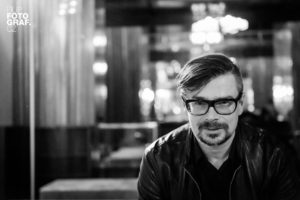 Portrétní fotografie Jaroslava Rudiše