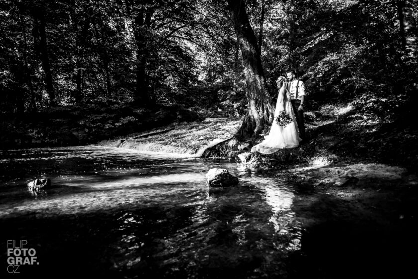 Svatební fotografie Báry a Dana